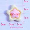 Cute Star Cartoon Resin Accessories for Jewelry & Hairpin DIY