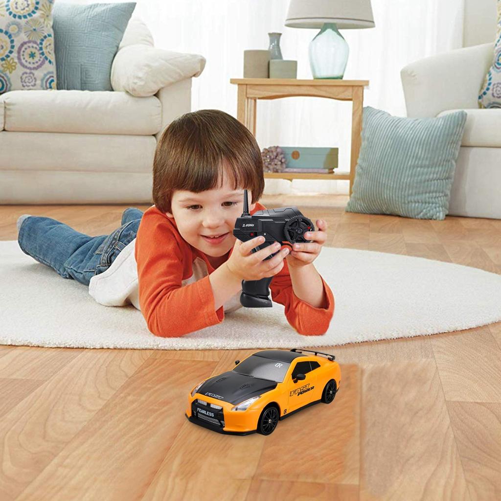 Маленький автомобиль с дистанционным управлением Drift, высокоскоростная детская игрушечная машинка с зарядкой