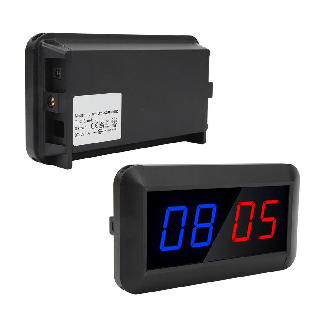 Digital Scoreboard Portable Tabletop Electronic Scorer Score Keeper for Indoor Games Basketball