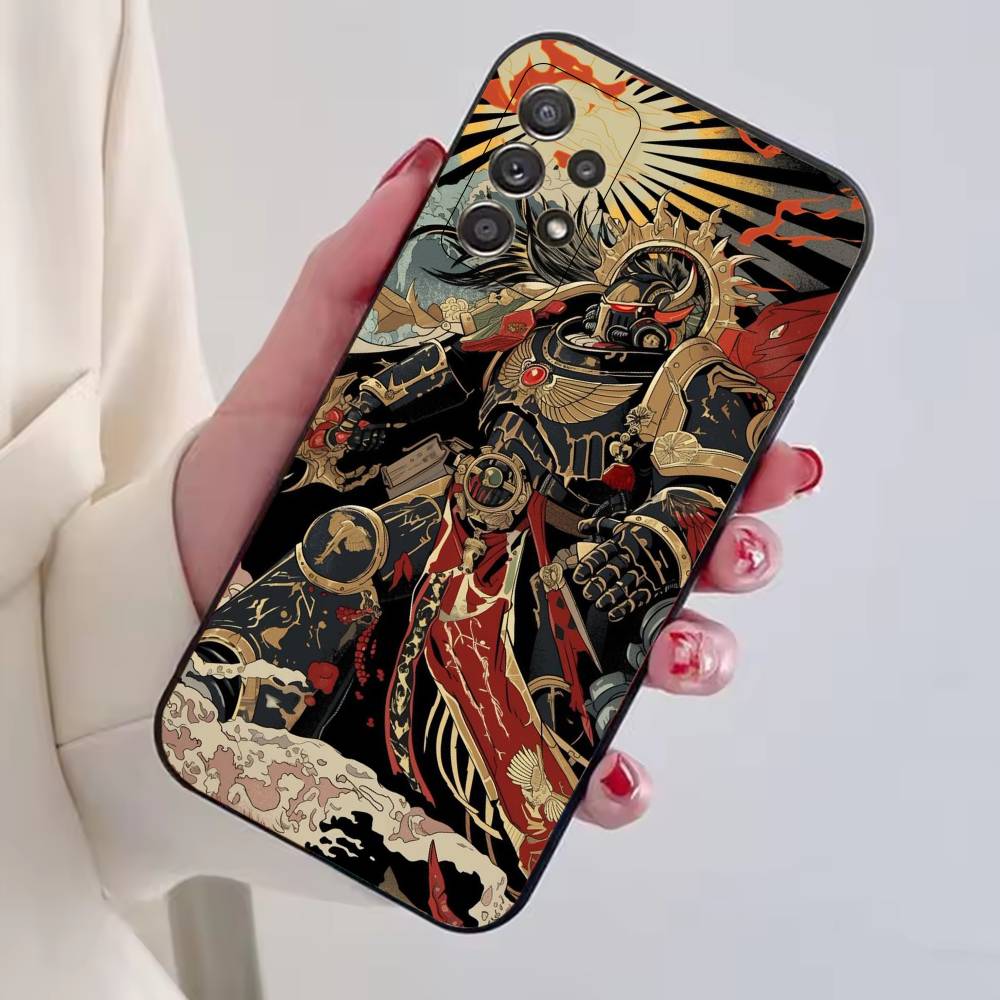 Чехол для телефона W-Warhammer 40k для Samsung S25, S24, S21, S22, S23, S30, Ultra, S20, Plus, Fe, Lite, Note, 10, Черный Чехол