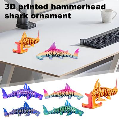 3D-печатный молотоголовый орнамент, подвижные игрушки, шарниры всего тела, красочные маятники, которые могут стать подарком для друзей