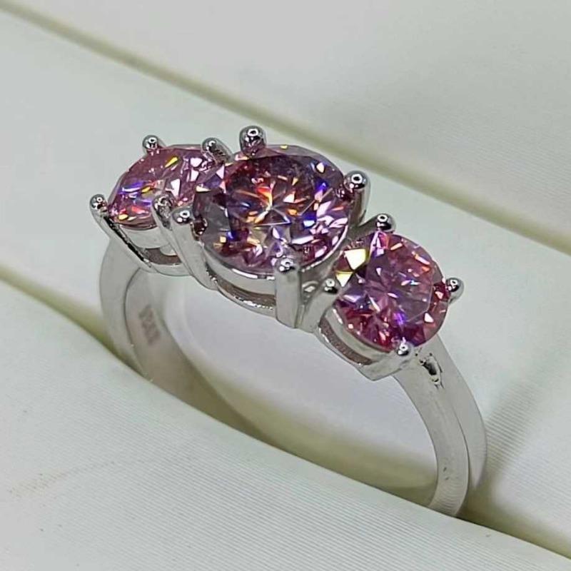Sace Gems Сертифицированное GRA кольцо с муассанитом 2 карата VVS1 Lab Diamond Solitaire Кольцо для женщин Обручальное кольцо с обещанием ювелирных изделий