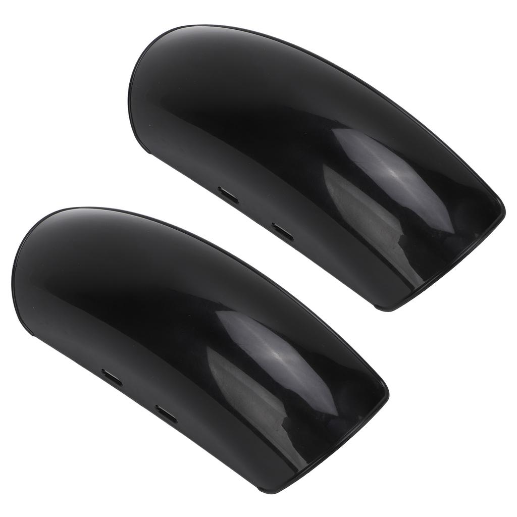 1 пара электрических брызговиков для инвалидной коляски, глянцевый черный, устойчивый к царапинам, сменный комплект брызговиков для инвалидной коляски