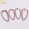 14 Yaris Door Bowl Sequin Frame: Anti-Scratch Electroplated Interior Handle Decoration