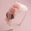 Cute Handmade Hoop Accessories Party Headwear Wedding Crown Flower Hair Band Flower Headbands