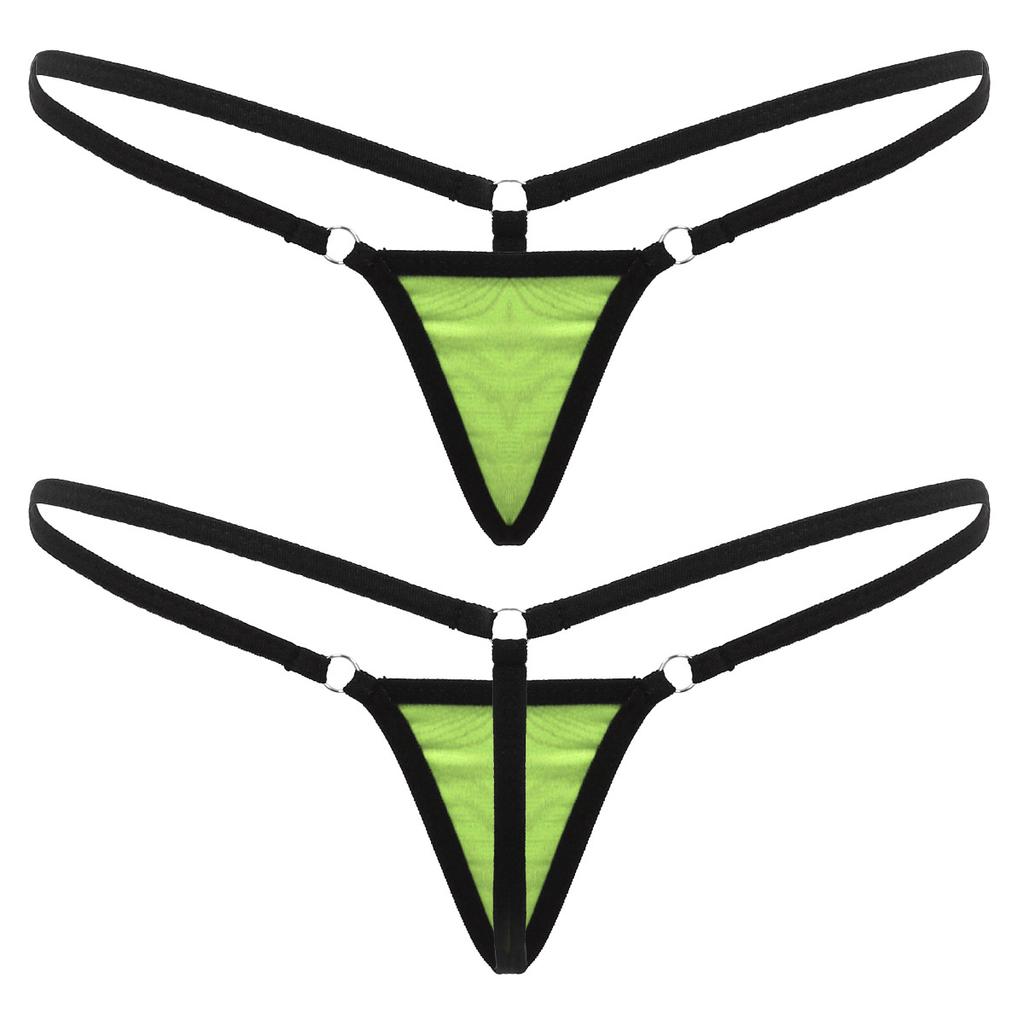 Женские стринги с низкой посадкой, микро-стринги, отрывные стринги, трусики с Т-образной спинкой, нижнее белье