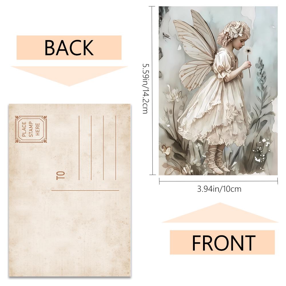 32 шт., Открытки «Девушка из Сада Мечты», идеально подходят для подарков на день рождения/юбилей, подходят для коллекционирования, дарения и отправки по почте.