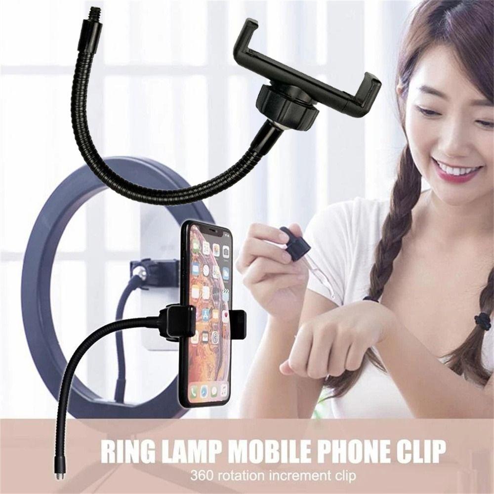 Flexible Tube Smartphone Holder Light Phones Clamp Tripod Monopod  Smartphone Live