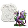 Dragon Silicone Sugarcraft Mold Chocolate Cupcake Baking Fondant Cake Decorating Tools