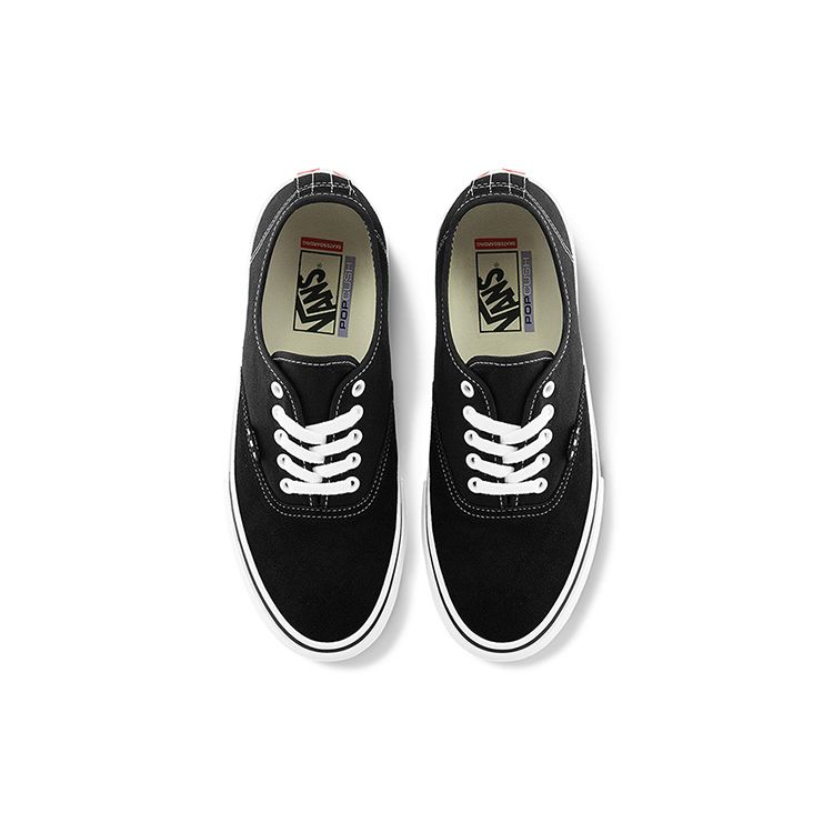 Vans Skate Authentic Black White Unisex Sneakers VN0A5FC8Y28