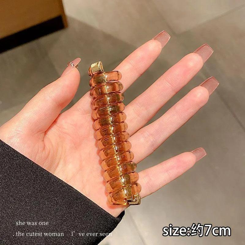 Новые резинки для волос «конский хвост» резинки для волос резинки для волос телефонные провода аксессуары для волос модные повязки для волос женские головные уборы