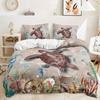 Three-Piece Underwater World Sea Turtle Quilt Cover Digital Printing Kit Two-Piece Set