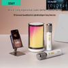Bluetooth-караоке-колонка Soaiy K35M с двумя микрофонами, штекер CN (адаптер в комплекте)