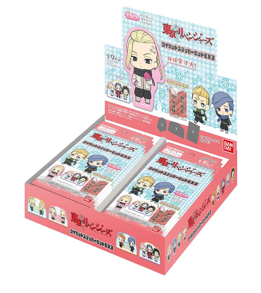 BANDAI Tokyo Revengers Sticker Set EX3 20 Packs Die-cut (Pack) (BOX)