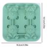 Silicone Ice Trays 4-Grid Bear-Shaped Silicone Trays For Ice Round Molds Household Maker Easy To Demould For Bars Food Freezer