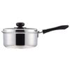 Pearl Metal Saucepan, 18cm, with Lid, Induction Compatible, Comfort, Made In Japan, HB-1130