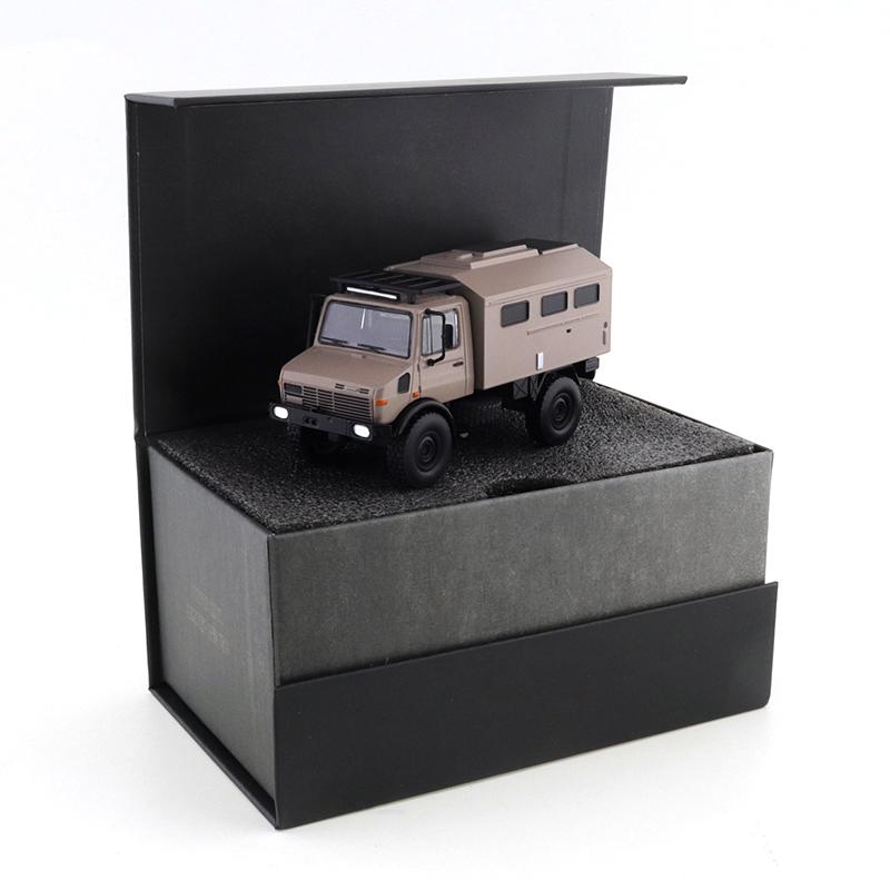 MASSDI 1/64 Unimok U1300L Внедорожный Грузовик-Дом на Колесах Специальный Спасательный Грузовик Машина Сплав Автомобиль Металлическая Литая Модель Игрушки для Детей Мальчиков