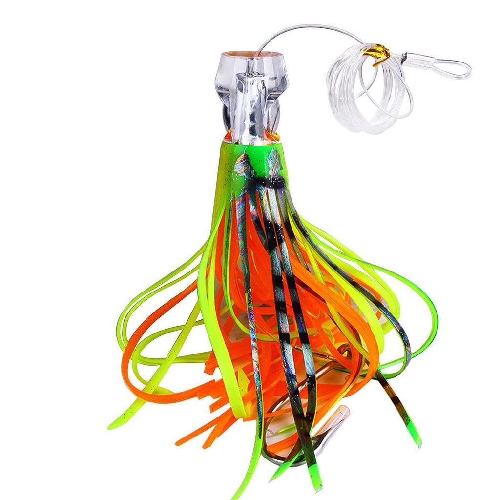 9-Inch Bionic Octopus Soft Bait Lure for Tuna & Sea Fishing - 6 Colors