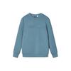 Fila Letter Print Casual Pullover Knit Sweatshirt Men Sweatshirt Dreamy-Blue F11M412207F-BU