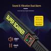 High-Precision Handheld Metal Detector Security Scanner with Infrared for Airports