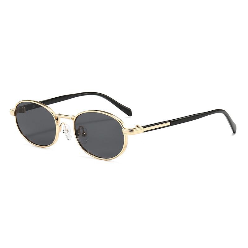 Xiaomi Vintage Small Oval Sunglasses for Men Women UV400 Alloy Frame Multi Color Retro Street Daily Shades