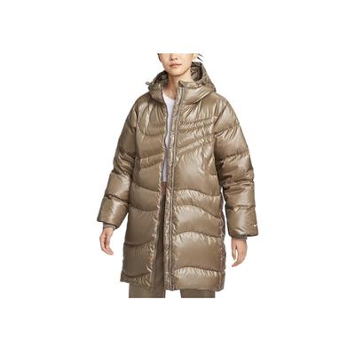 Спортивная одежда Серия Swoosh Therma-Fit Худи Водоотталкивающая Теплая Куртка Пуховик Оверсайз Женская верхняя одежда HV2752-214