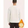 Long Sleeve T-Shirt Men's Spring and Autumn Crew Neck Lamb Fleece Autumn Casual Loose Premium Crew Neck Sweater
