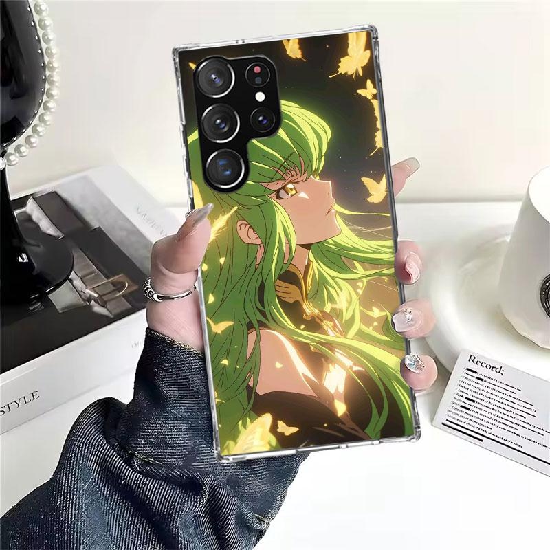 Мягкий чехол для телефона с аниме Code Geass для Samsung Galaxy S22 S23 S24 S25 Edge S26 Ultra S20 FE S21 Plus + Fundas Coque Galaxy S20 S21