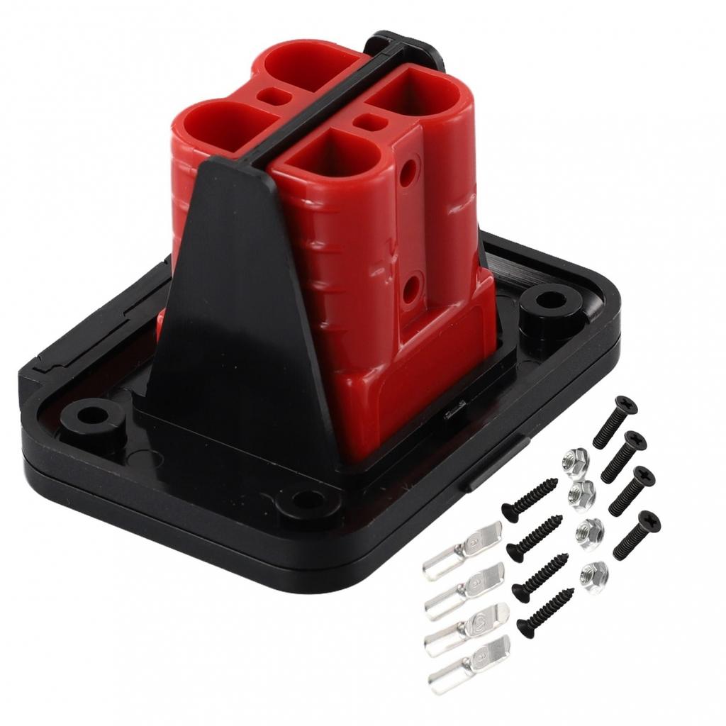 Compact Size 50A 600V Twin Dual Flush Mount Bracket for Power Connection