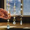 Rainbow Catcher Glass Crystal Light Wind Chimes Prism Suncatcher Car Sun Catcher Window Garden Decoration Outdoor