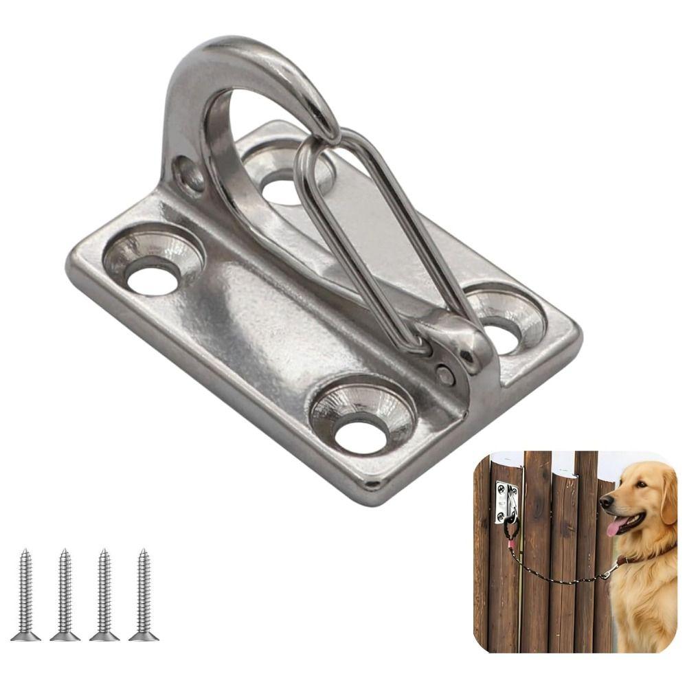 Multi-functional Wall Mount Holder 316 Stainless Steel Dogs Leash Hook Wall Hooks Outdoor