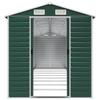 Garden Shed Green 191 x 810 x 198 cm Galvanized Steel