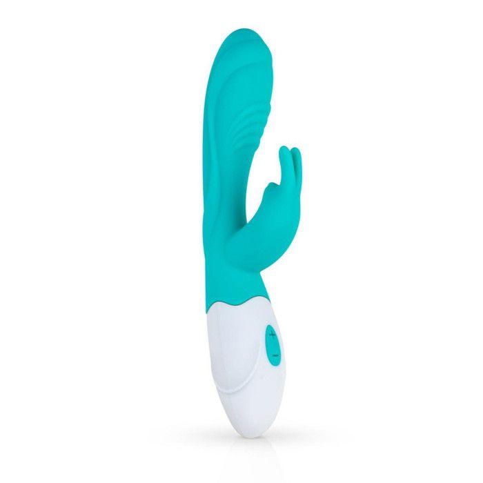 Vibromasseur - Leda - Bleu - Silicone - 10 réglages de vibration - Adulte