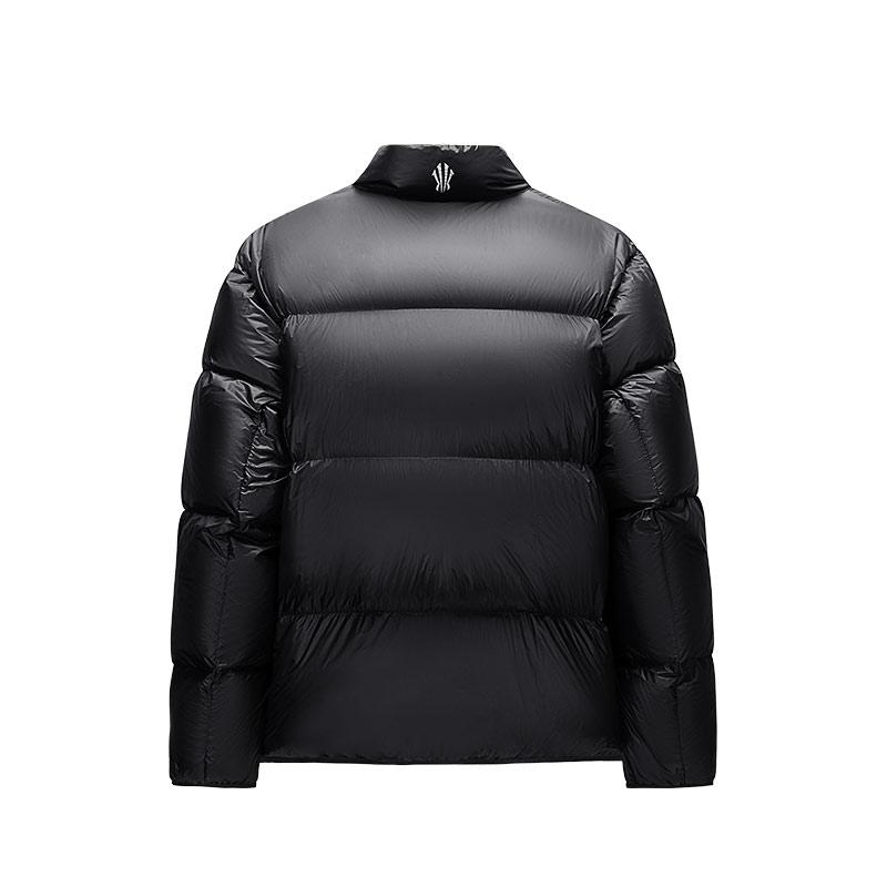 Anta Куртка-пуховик из нейлоновой ткани Kyrie Irving Series Duck Down, спортивная, удобная, теплая, универсальная, унисекс, черная 172441905S-4