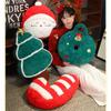 Claus Christmas Santa Tree Candy Elk Plush Toy Cartoon Doll Gift Decoration