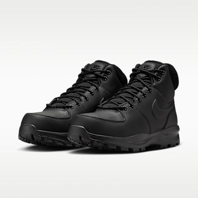 Nike Manoa Кожа Тройной Черный