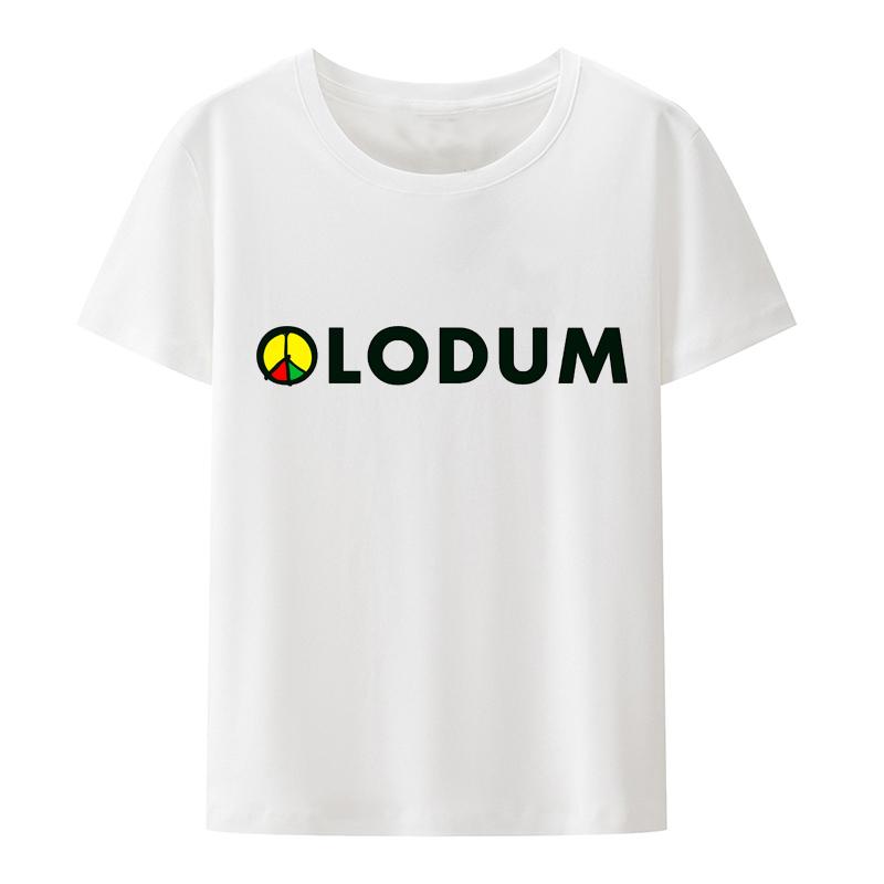 Classic Print Carnival OLODUM Brazilian Drummer Style Y2K T-Shirt Summer Short-sleev Creative Tops Comfortable Streetwear Tees