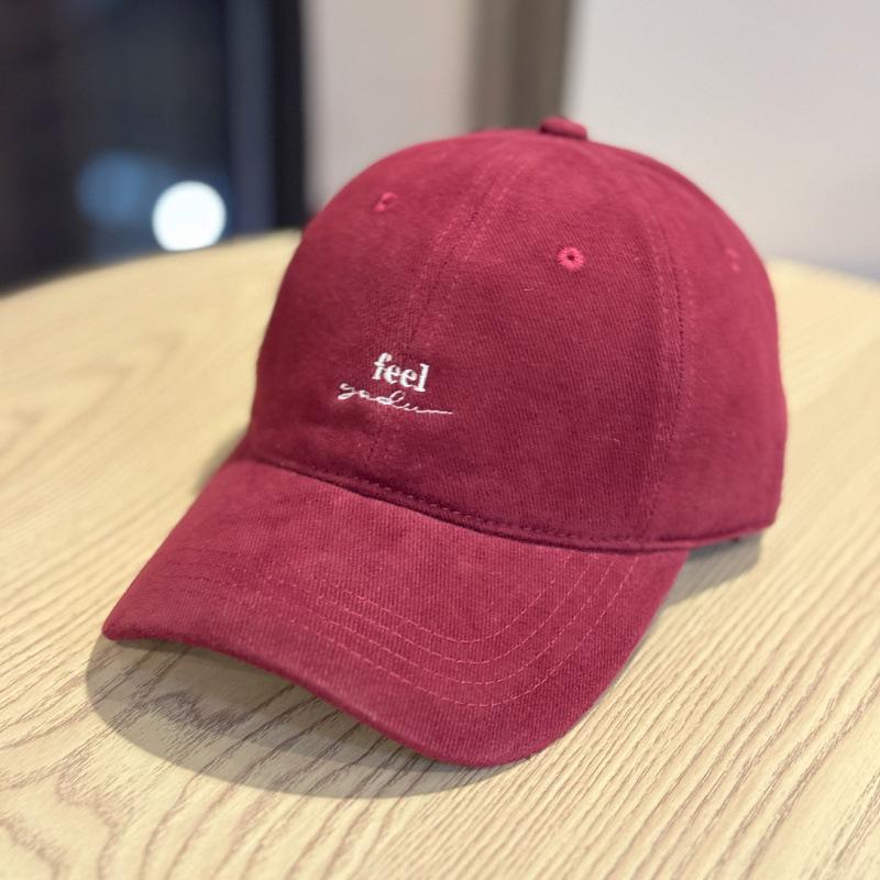 Letter Embroidered Baseball Cap Children Autumn And Winter Versatile Sunshade Cap Casual Tide Show Small Face