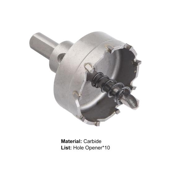 10 шт. Сверла, прочная конструкция, нержавеющий твердый сплав, профессиональные сверла, кольцевая пила, режущий комплект, пилинг