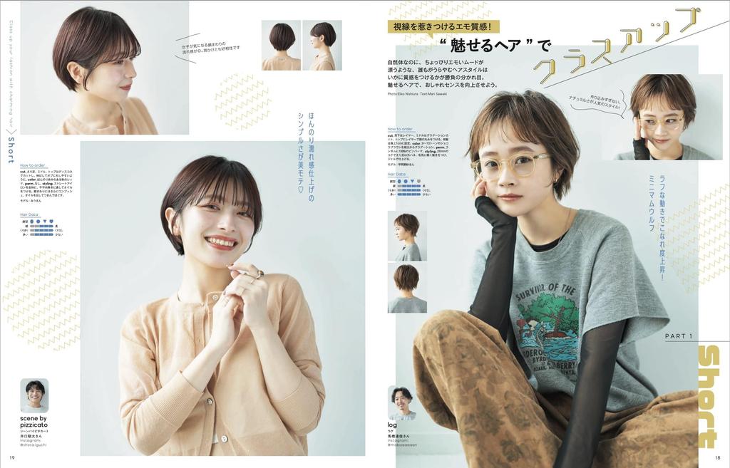 Loose and Fluffy Short Bob & VOL.27 (NEKO MOOK)