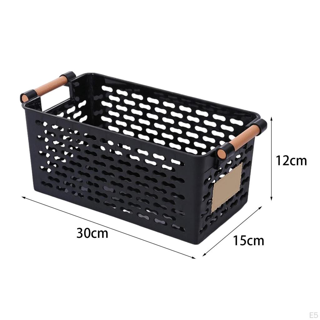 Настольная корзина для хранения косметический органайзер с ручками для дома