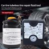 Car Tire Sealant Tire Repair Sealant 450ml Compound With Pressure Inflator Pump Enhances Mobility Safety For All Weather Ride