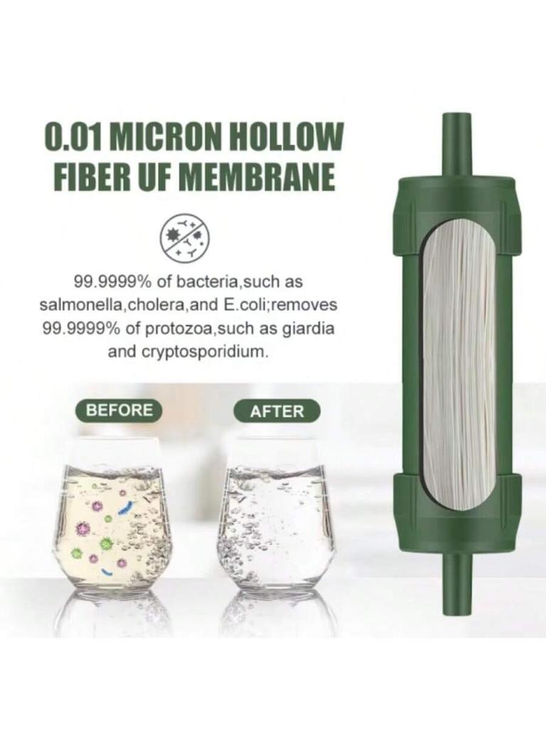 Открытый мини-фильтр для воды соломенная очистка для кемпинга портативный походный очиститель воды для выживания или аварийных поставок