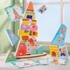 Children's Early Education, Balance, Jenga, Colorful Building Blocks, Fine Motor Balance, Building Parent-child Interaction and Puzzle