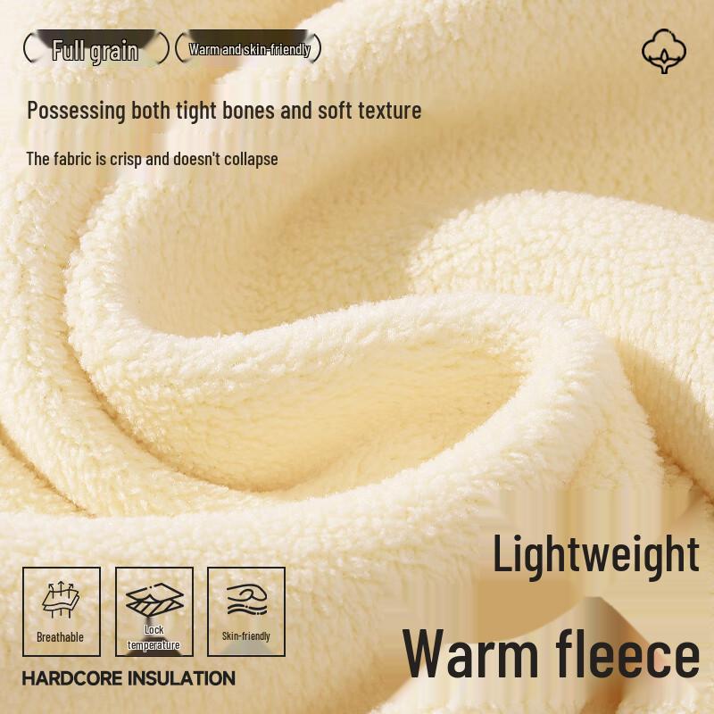 MINISO Men's Heavy Fleece Lined Hooded Sweatshirt