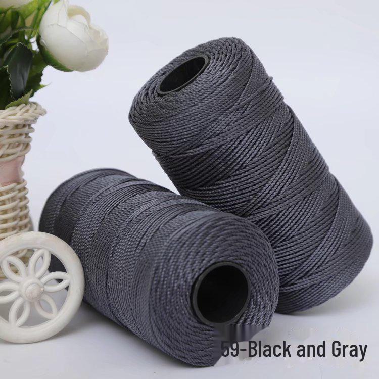 Ice Hemp Yarn: 3-Strand Hand-Woven Crochet DIY Kit