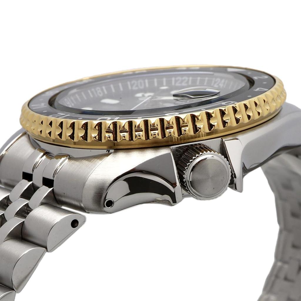 SEIKO 5 SPORTS SKX Sports Style GMT Model Automatic Mechanical Watch Seiko Five Sports Made In Japan SSK021 Gold Bezel Overseas Model [Seiko] Men's