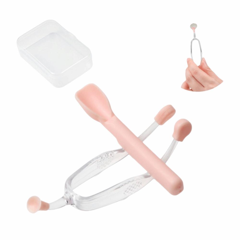 Soft Tip Tweezer Contact Lens Wearing Aids Plastic Soft Tip Contact Lens Remover Daily Eye Care