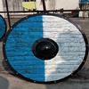 Medieval Viking Round Shield Lerp Warrior Wood, Steel Shield Raven Battle Warrior Knight Shield Armor Role Play