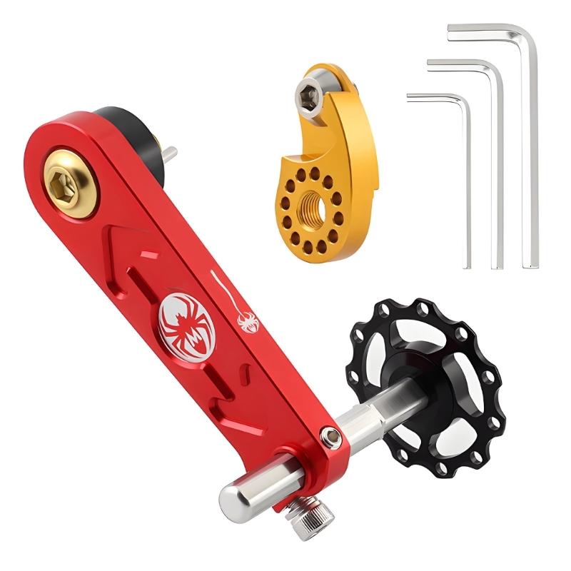 Bicycles Chain Guide Road Bike Adjustable Chainring Chain Stabilizers Durability Aluminun Alloys Bike Chain Guide